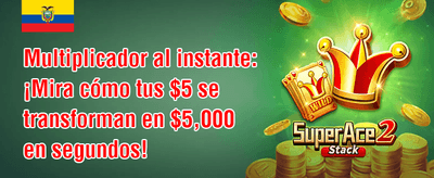 Bono de Bienvenida 100% Ecuador promotional offer